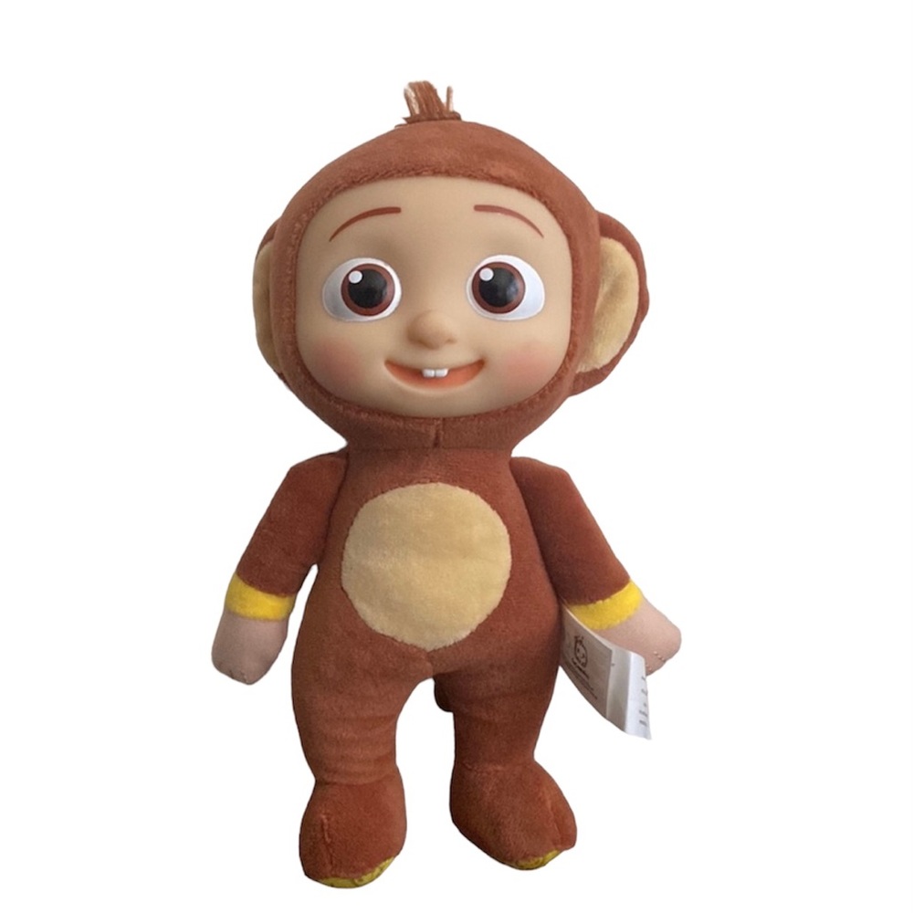 CoComelon JJ 8" Little Plush Doll in Monkey Onesie Costume Jazwares